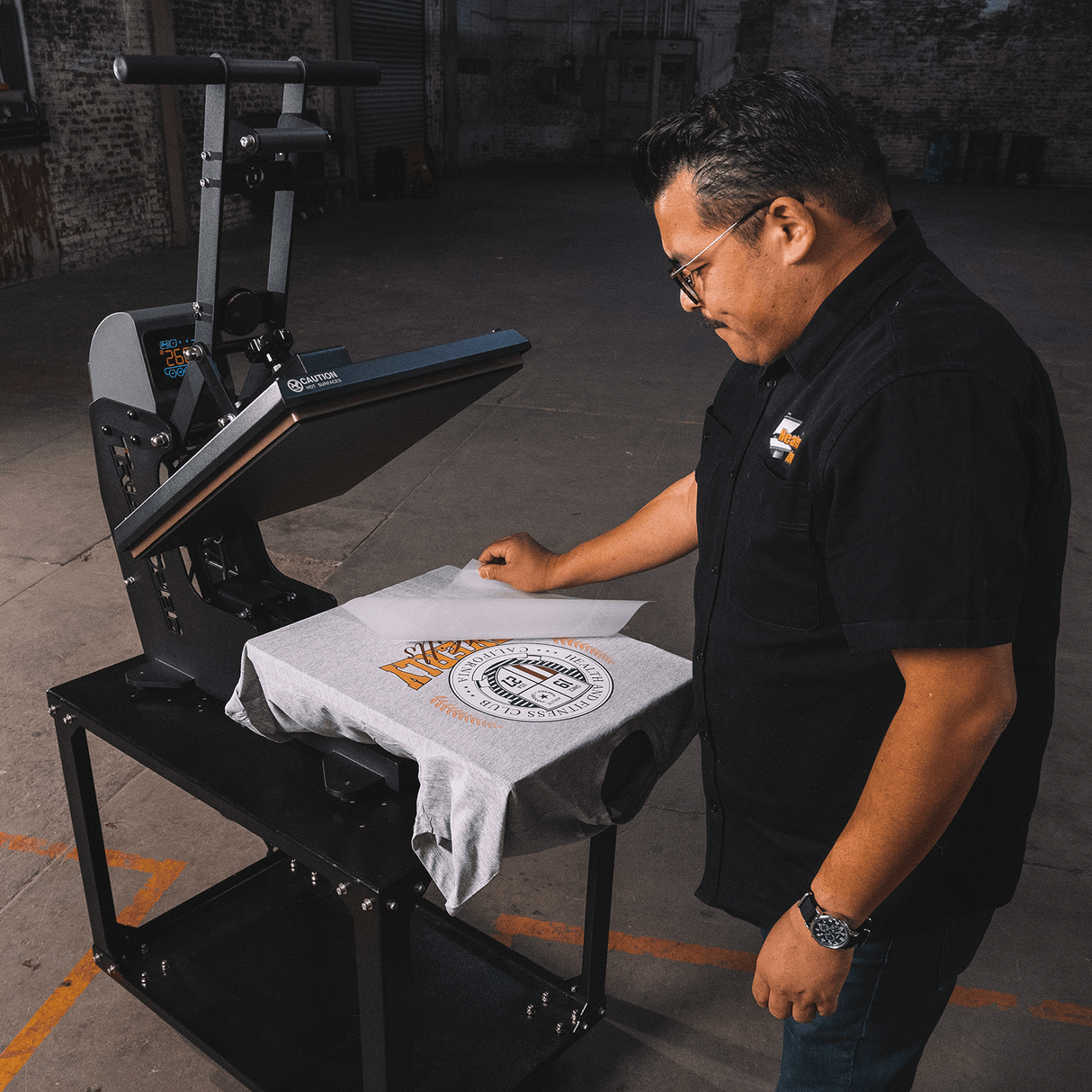 HPN TrueSpec 16" x 20" Auto - Open Hybrid Heat Press Complete Bundle - HeatPressNation