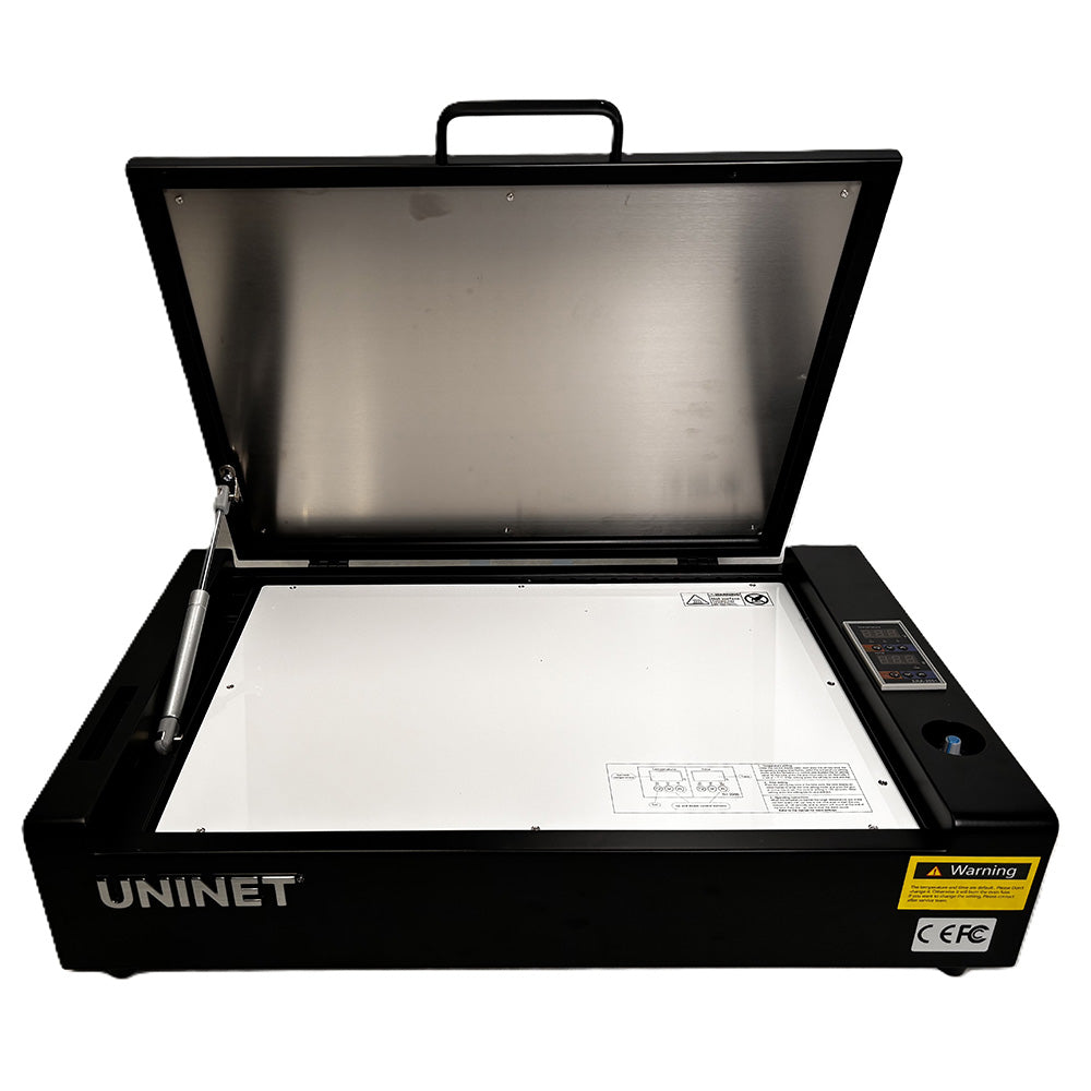 Uninet DTF-warmtestation met ingebouwde rookafzuiger