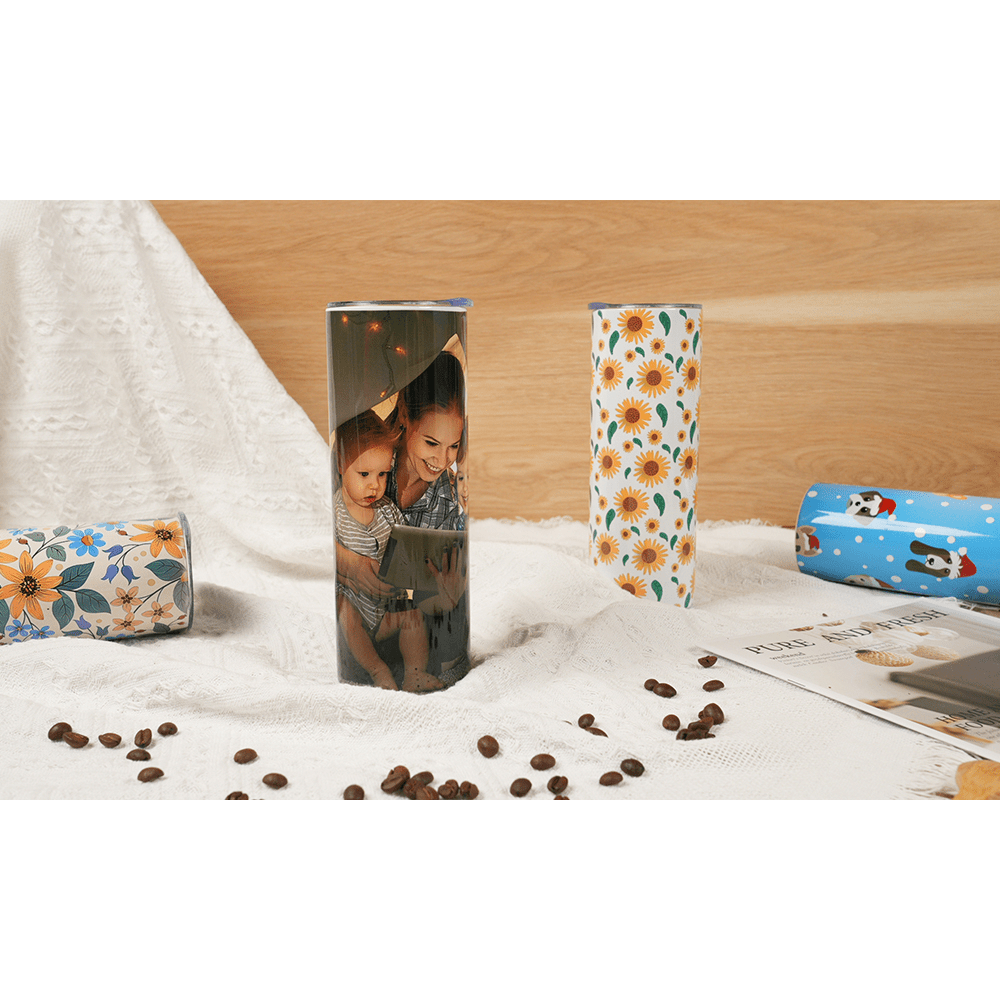 LOKLiK by HTVRont ImPress Auto Tumbler Heat Press - LOKLiK Blue - HeatPressNation