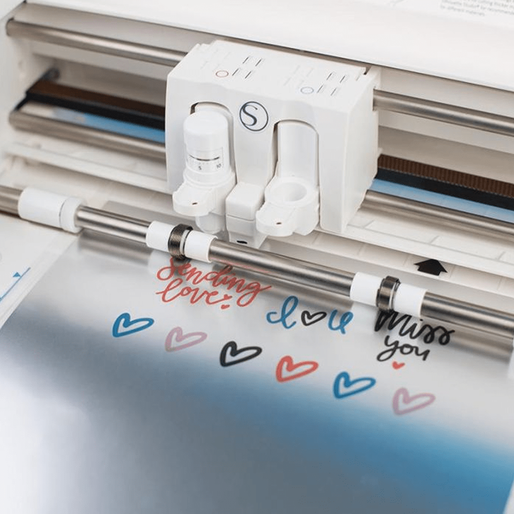 Silhouette Printable Adhesive Silver Foil (8.5 x 11", 8 Sheets) - HeatPressNation