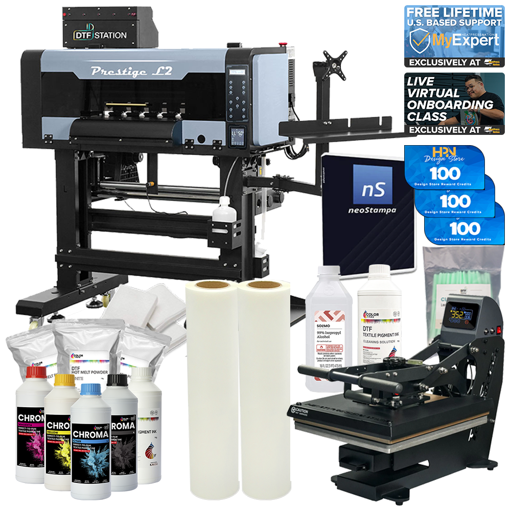 DTF Station Prestige L2 16" printer met benodigdhedenpakket