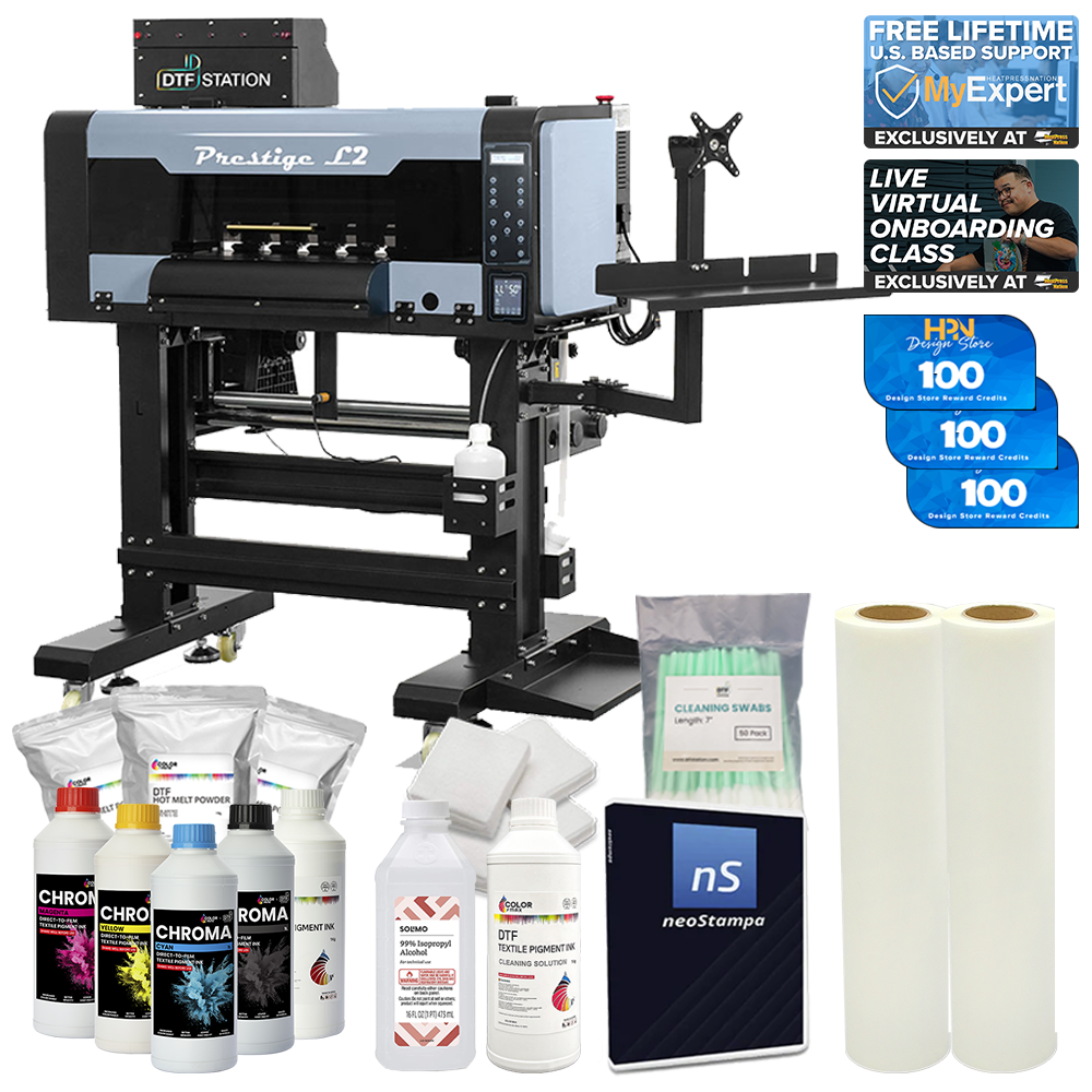 DTF Station Prestige L2 16" printer met benodigdhedenpakket