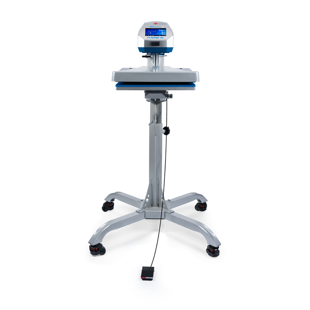 Stahls' Hotronix Air Fusion IQ 16" x 20" hittepers met vloerstandaard