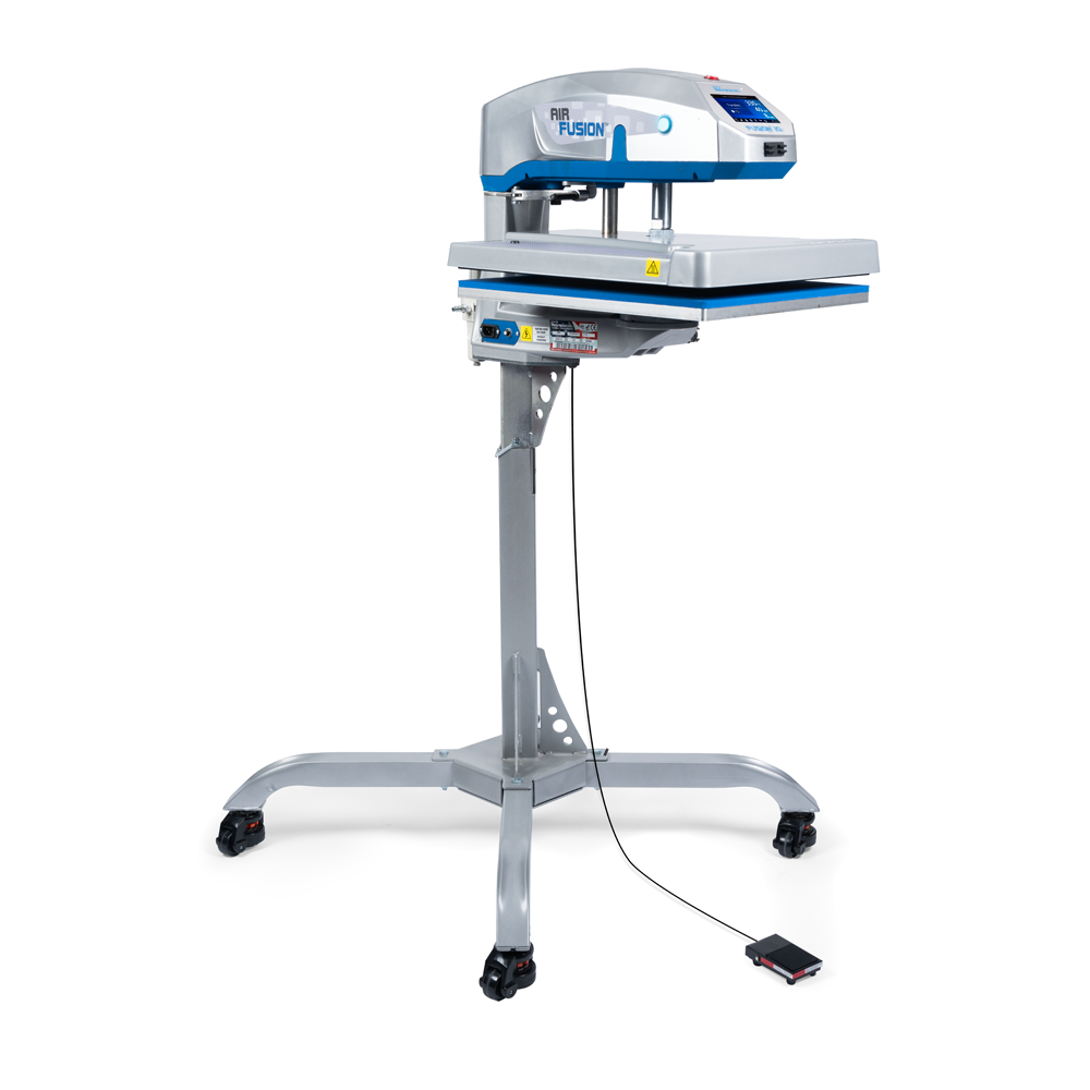 Stahls' Hotronix Air Fusion IQ 16" x 20" hittepers met vloerstandaard