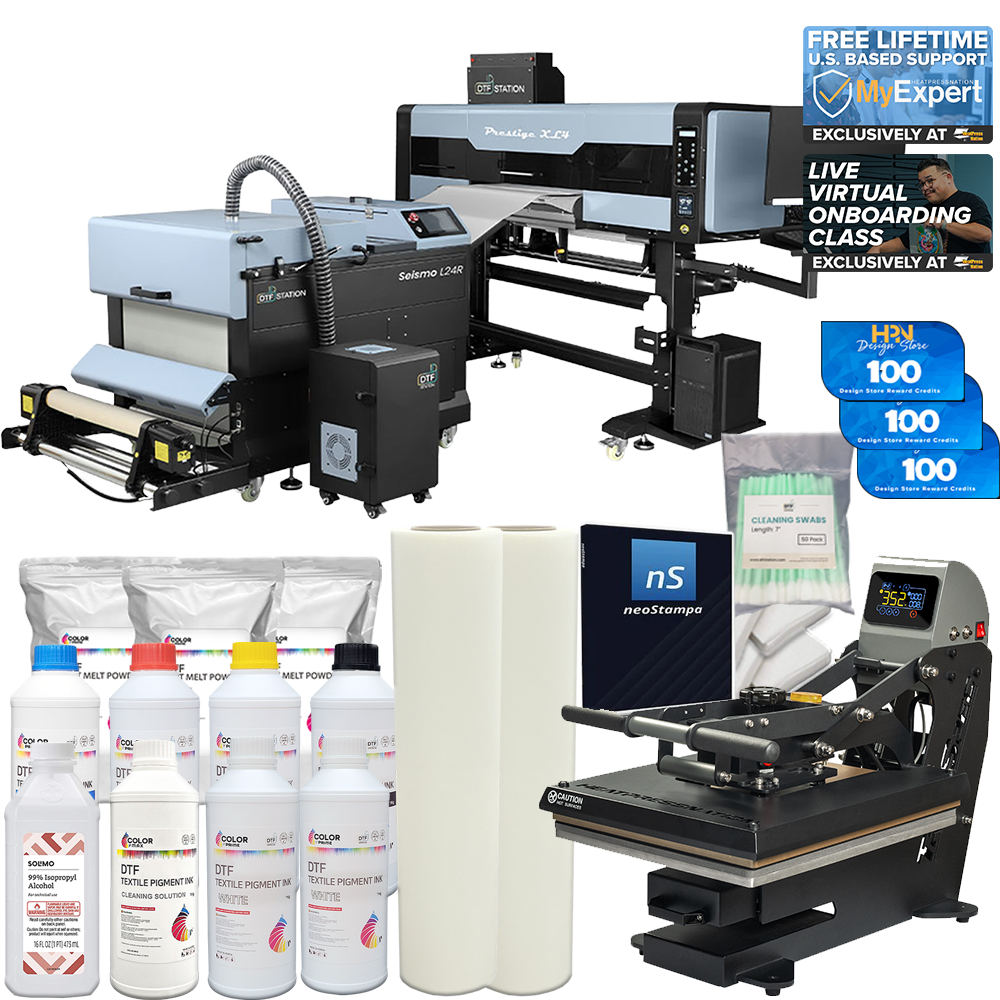DTF Station Prestige XL4 24" DTF Printer L24R Bundel