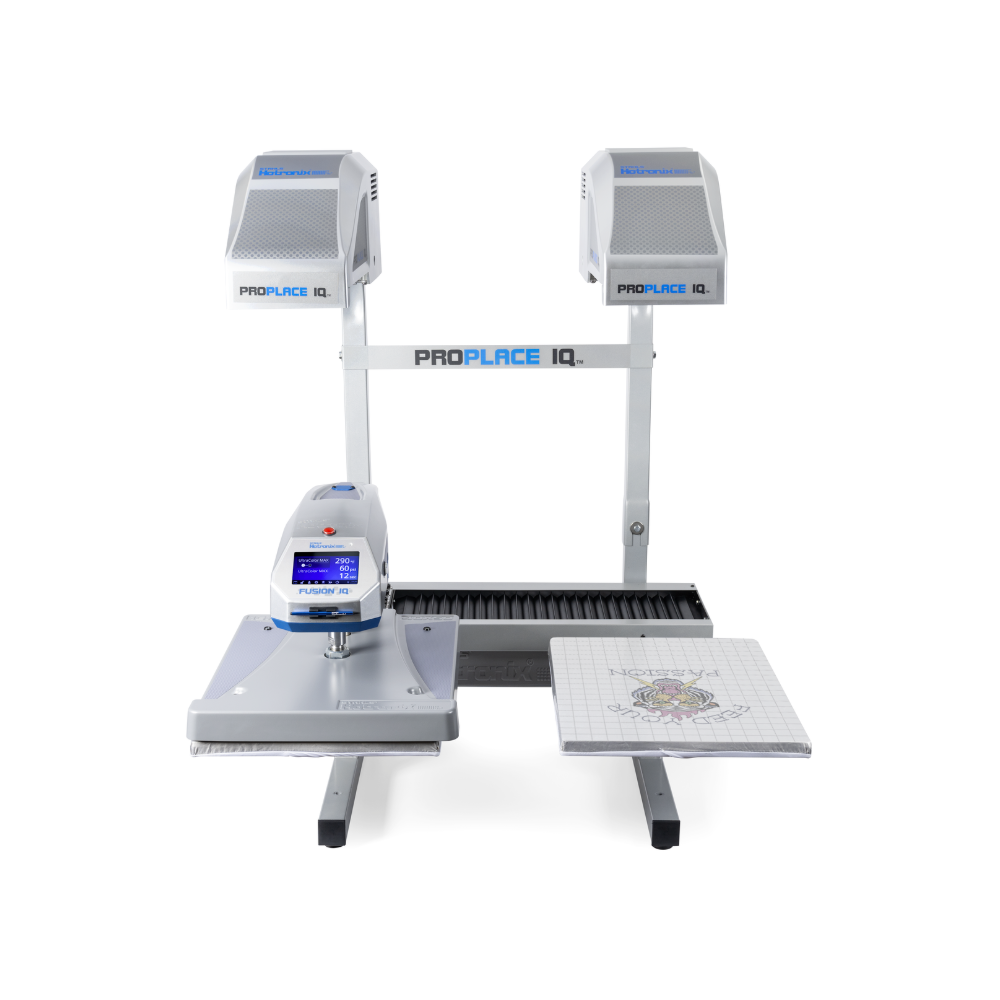 Das integrierte Hotronix Dual Air Fusion ProPlace IQ-System von Stahls
