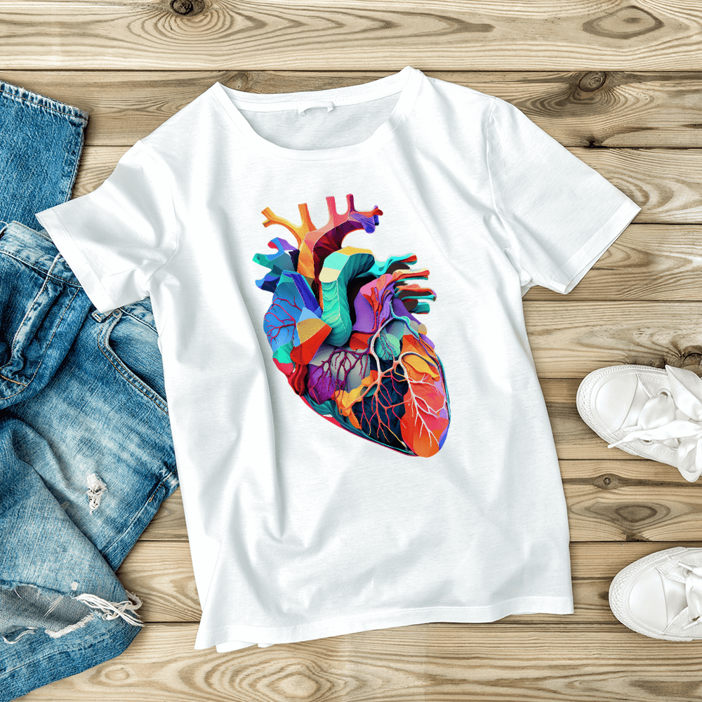 Neon Heart Design - HeatPressNation