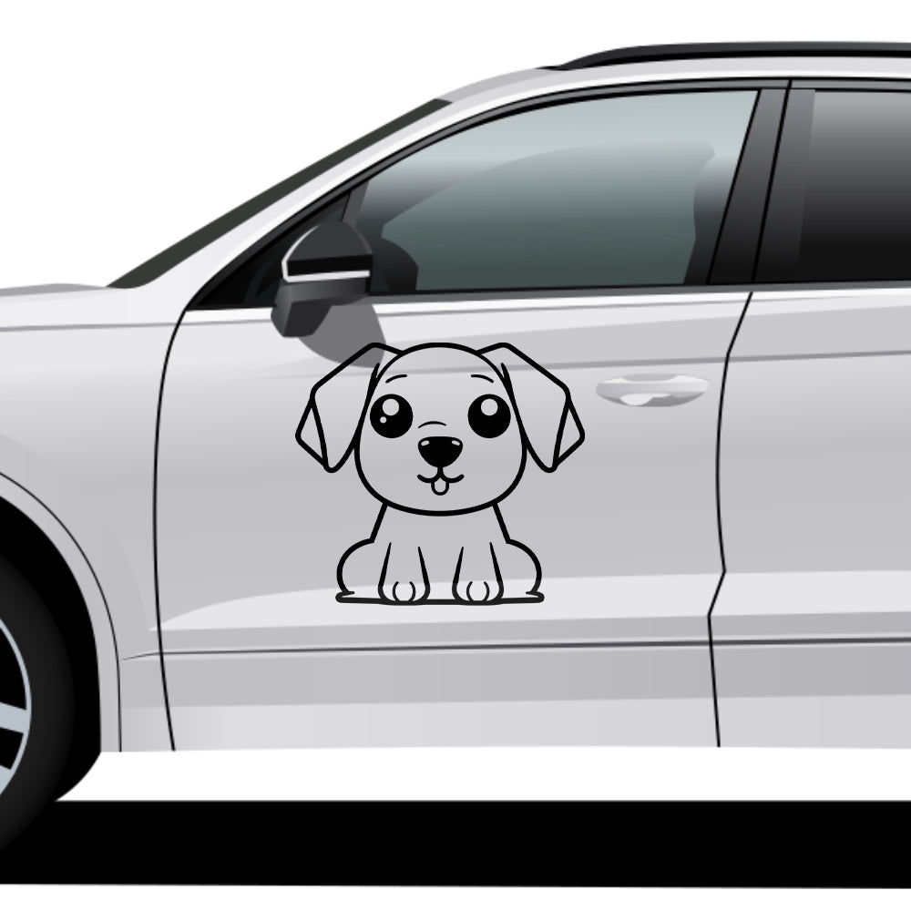 Cute Puppy Vector Design - HeatPressNation