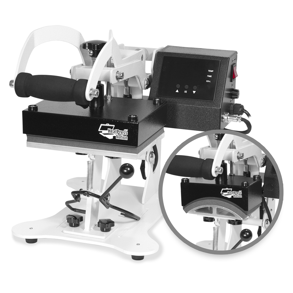 HPN Signature Series Cap and Label Combo Heat Press - HeatPressNation