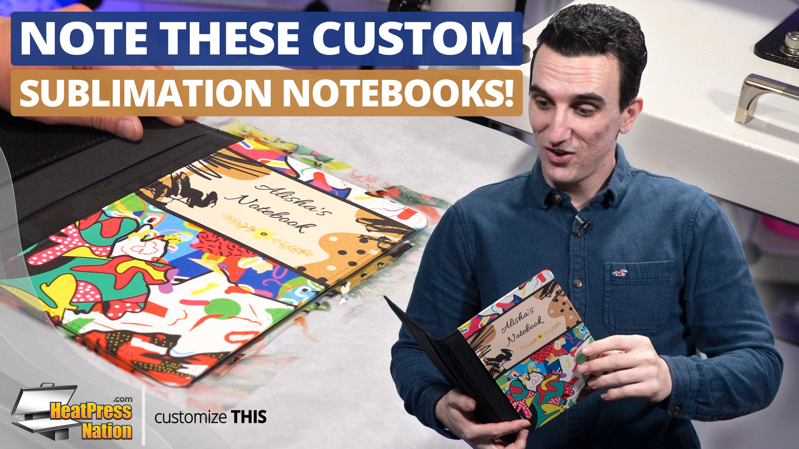 How To Customize A Notebook With Sublimation - HeatPressNation