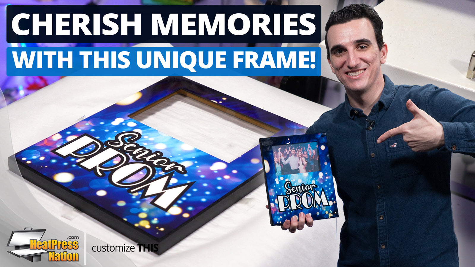 How To Make A Picture Frame For A Special Occasion - HeatPressNation