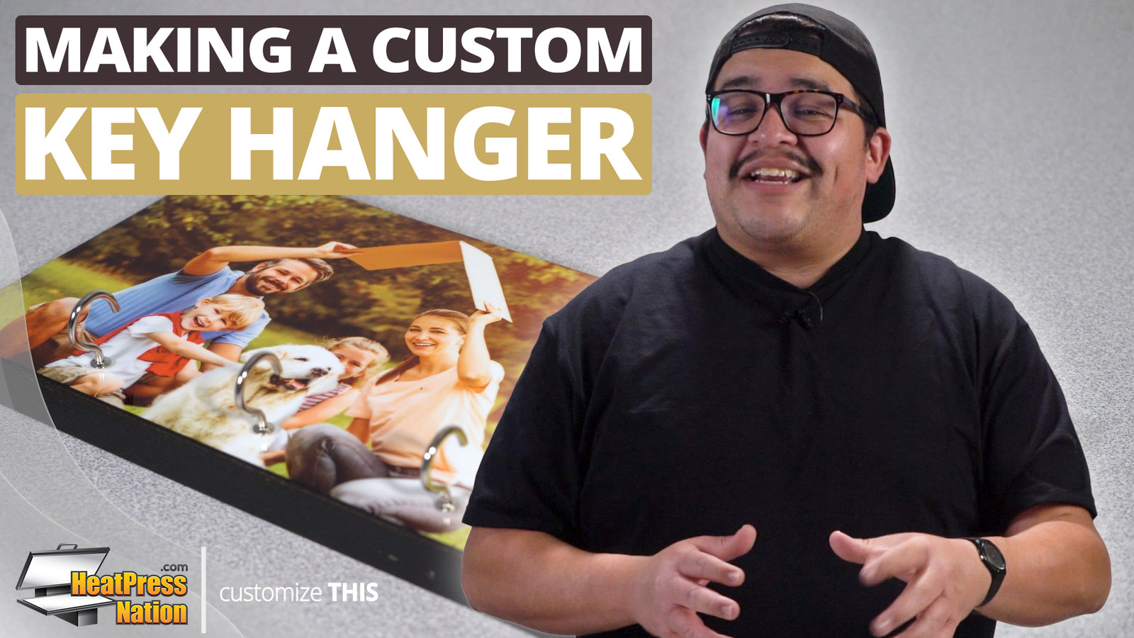How To Personalize A Key Hanger With Sublimation - HeatPressNation