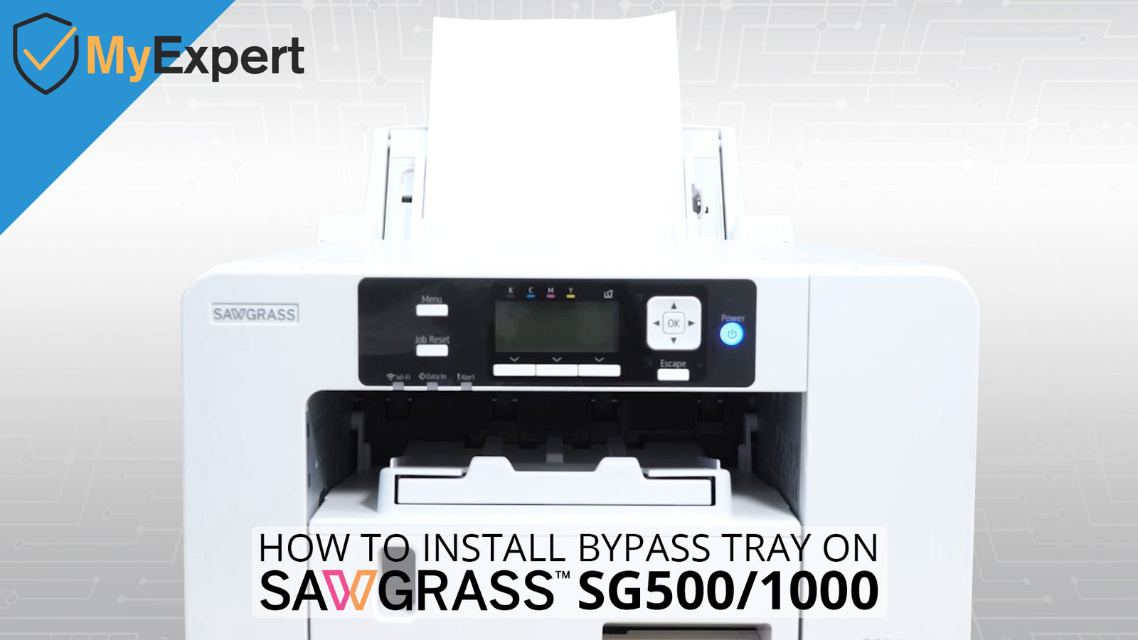 How to Install Bypass Tray on Sawgrass SG500 and SG1000 - MyExpert Blog - HeatPressNation
