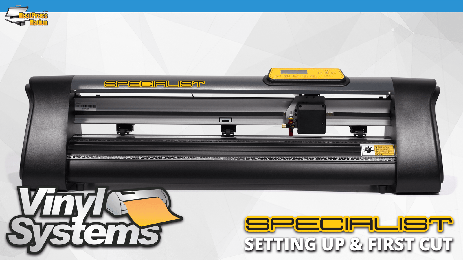 How To Setup & Make a First Cut with Vinyl Systems Cutters and SignMaster - HeatPressNation