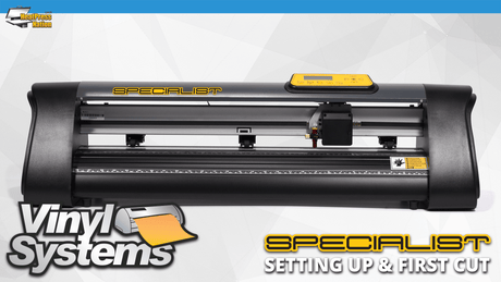 How To Setup & Make a First Cut with Vinyl Systems Cutters and SignMaster - HeatPressNation