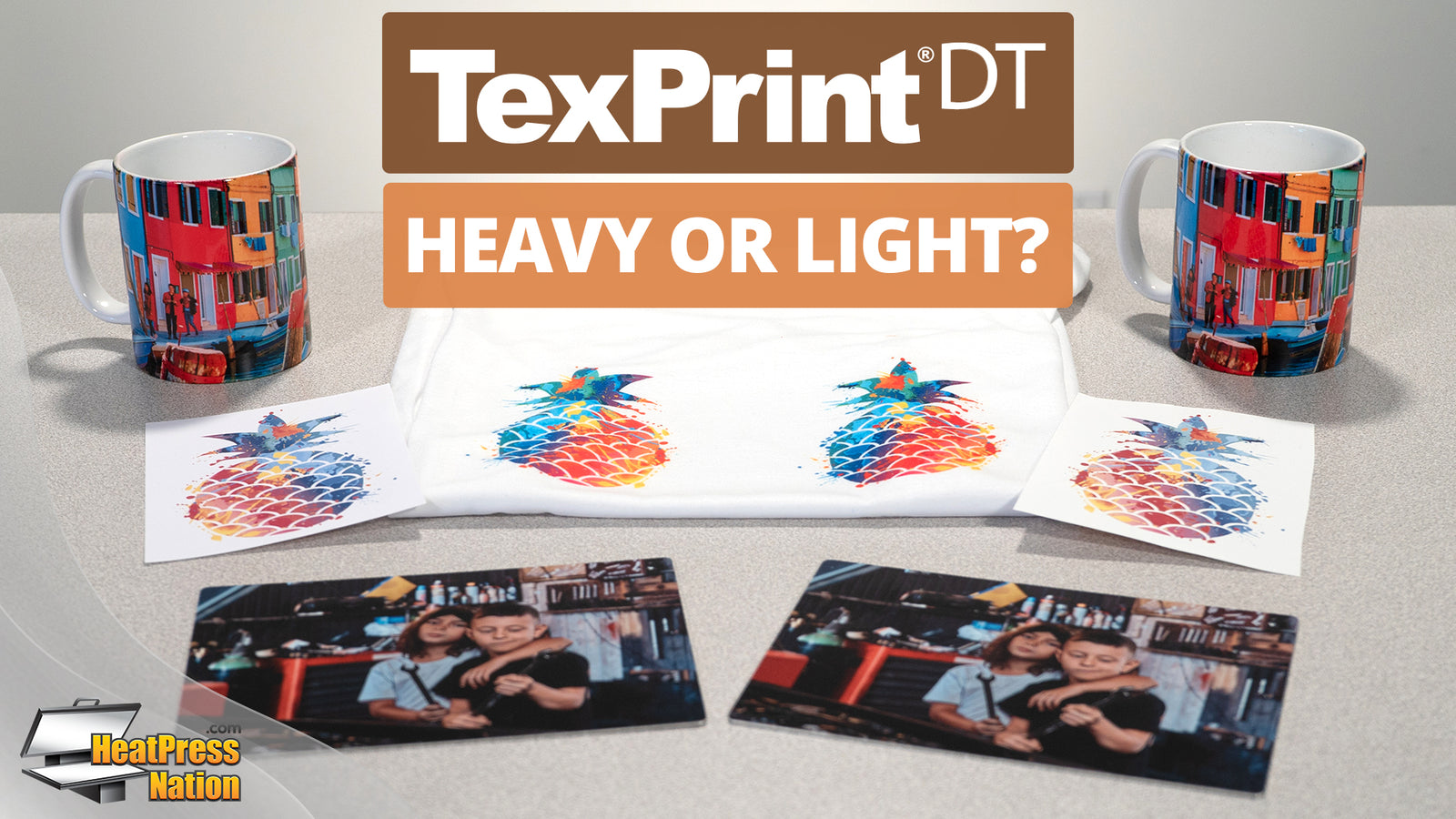 TexPrint DT Sublimation Paper: Heavy Or Light? - HeatPressNation