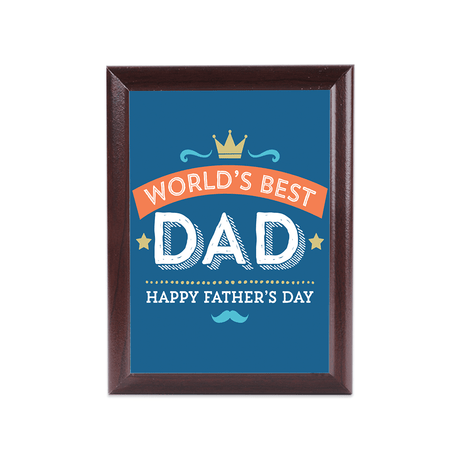 Unisub 7" x 5" Ogee Sublimation MDF Plaque - Cherry Edge - Gloss White/Black Back - HeatPressNation