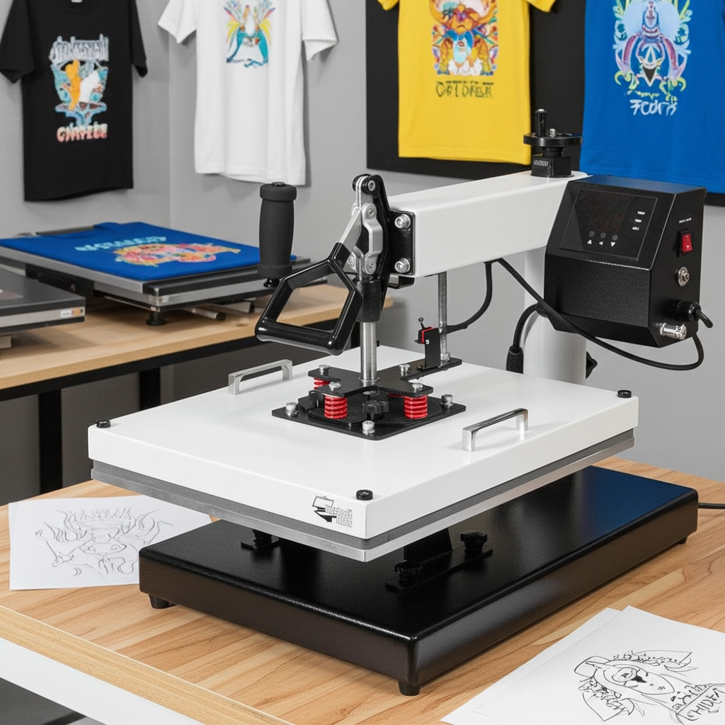 HPN Signature PRO 16" x 20" Swing Away Heat Press met SurePress 