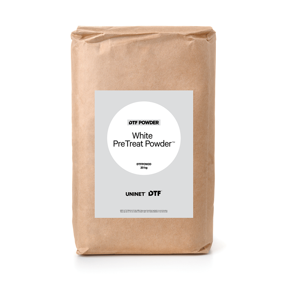 Uninet White DTF Adhesive PreTreat Powder - HeatPressNation