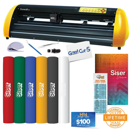GCC Expert II 24 Vinyl Cutter Complete Bundle - HeatPressNation