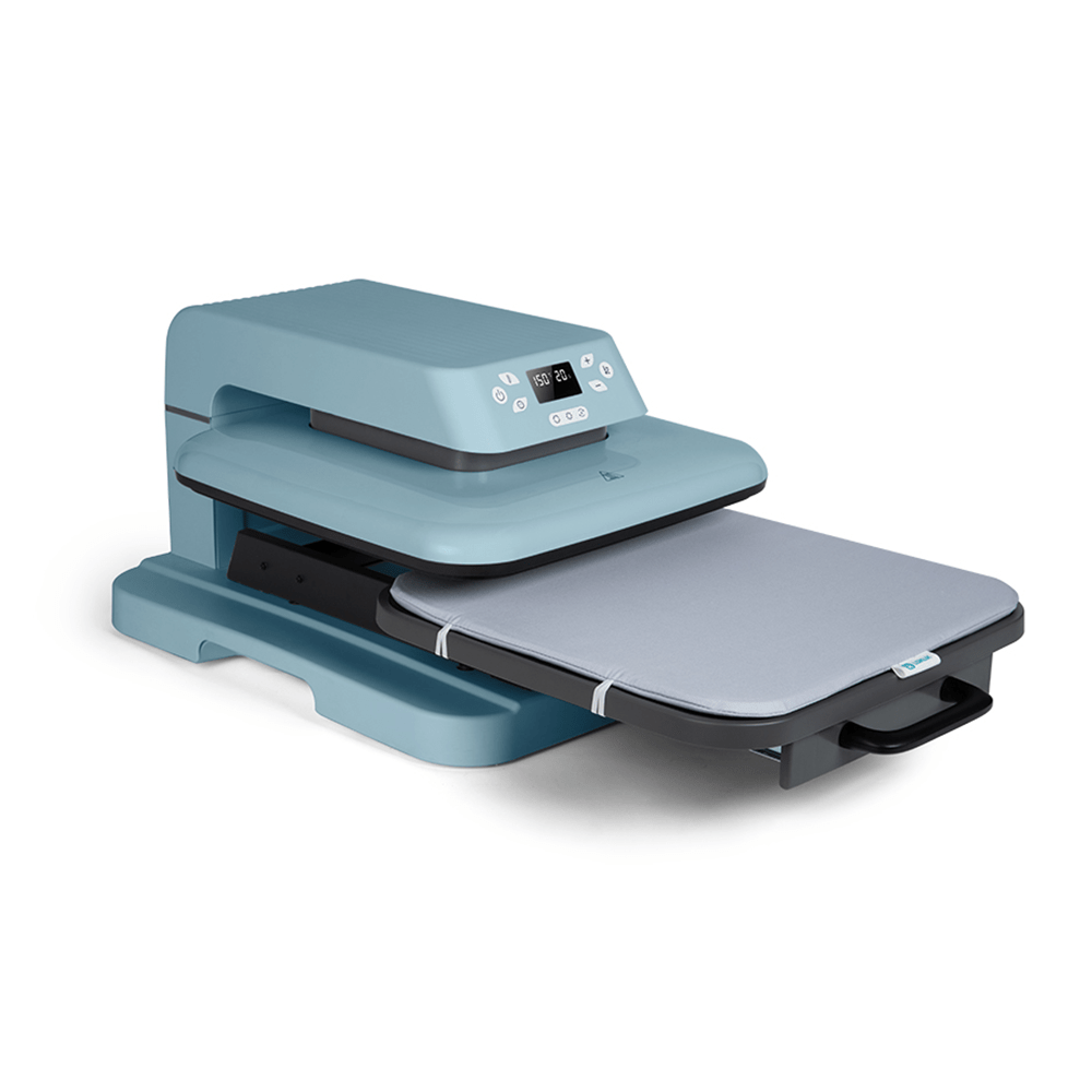 LOKLiK by HTVRont ImPress Auto 15" x 15" Heat Press - Denim Blue - HeatPressNation