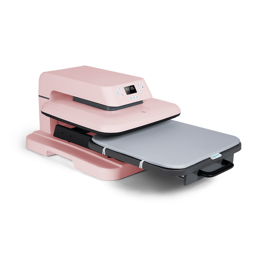 LOKLiK by HTVRont ImPress Auto 15" x 15" Heat Press - Romance Pink - HeatPressNation