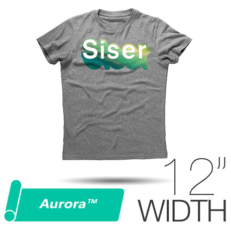 Siser AURORA Wärmeübertragungsvinyl, 30,5 cm, Meterware 