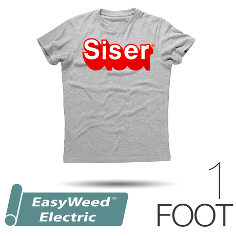 Siser EASYWEED ELECTRIC Heat Transfer Vinyl - 15" x 1 Foot - HeatPressNation