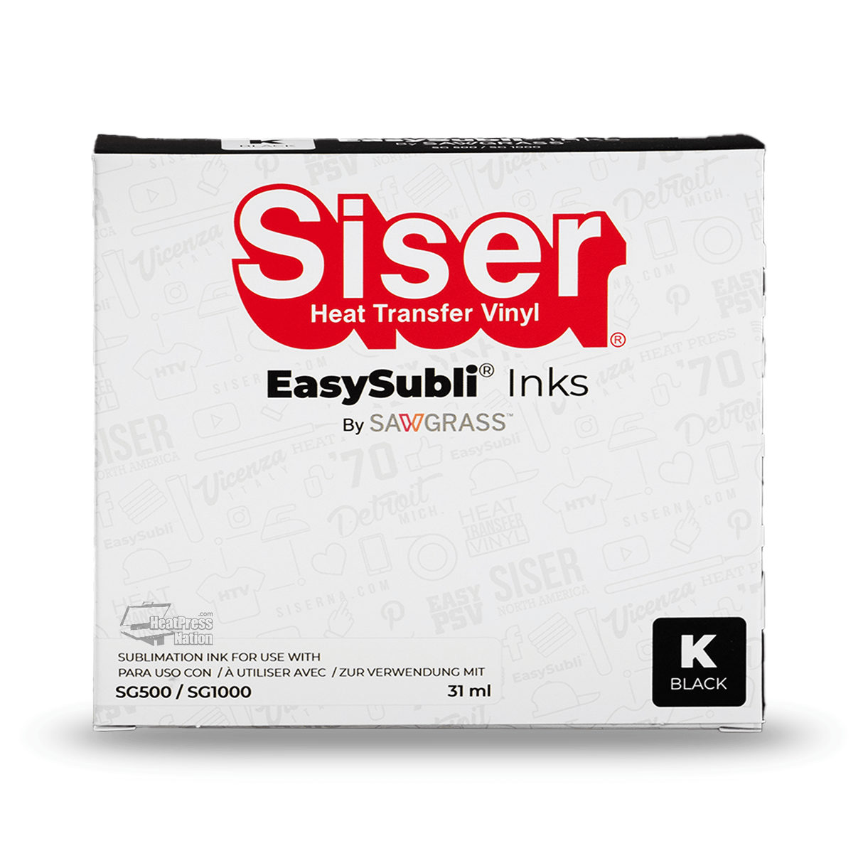 Siser EasySubli UHD SG500/SG1000 Individual Sublimation Ink Cartridges Subscription - HeatPressNation