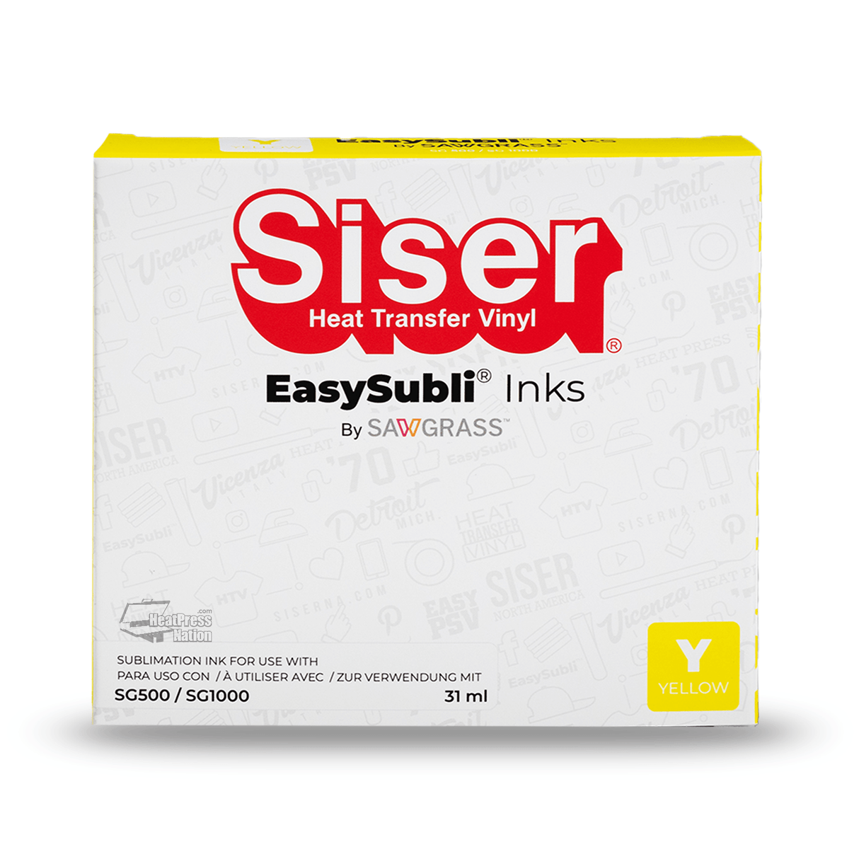 Siser EasySubli UHD SG500/SG1000 Individual Sublimation Ink Cartridges Subscription - HeatPressNation