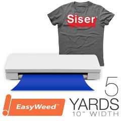 Siser EASYWEED Warmteoverdracht Vinyl 5 Yards - 10" Silhouette Craft Snijbreedte 