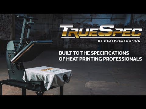 HPN TrueSpec 16" x 20" Auto-Open Hybrid Heat Press Complete Bundle 220v