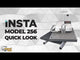 Insta Model 256 16" x 20" wegklapbare warmtepersmachine 