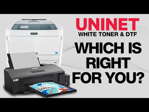 Uninet IColor 560 White Toner DTF-printer met IColor ProRIP, SmartCUT-software en White Toner Master Class 
