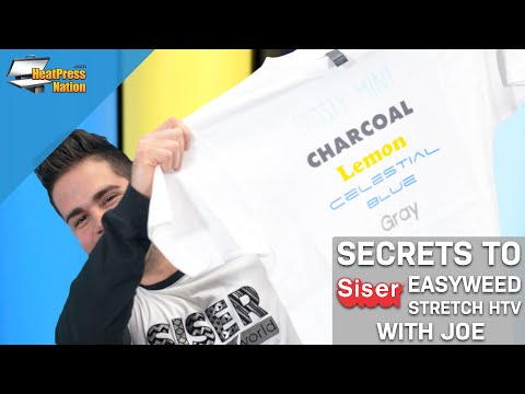 Siser EASYWEED STRETCH Heat Transfer Vinyl 15" - By the Yard