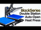 HPN Black Series 16" x 20" Doppelstation-Heißpresse mit automatischer Öffnung 