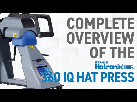 Stahls' Hotronix 360 IQ hoedenpers 