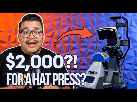 Stahls' Hotronix 360 IQ hoedenpers 
