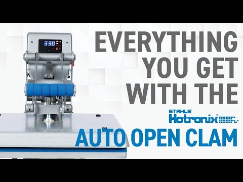 Stahls' Hotronix Auto Open 6" x 6" Clam Heat Press