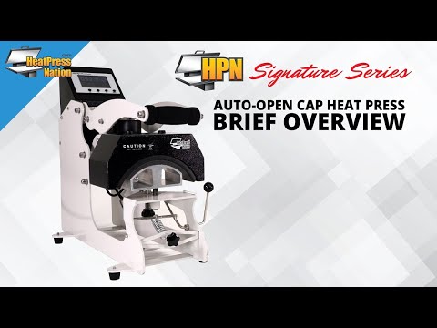 HPN Signature Series Auto-Open Cap Heat Press 220v