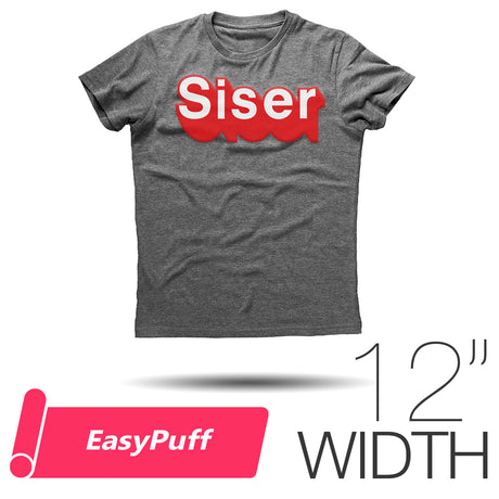 Siser EasyPuff Wärmeübertragungsvinyl, 30,5 cm, Meterware 