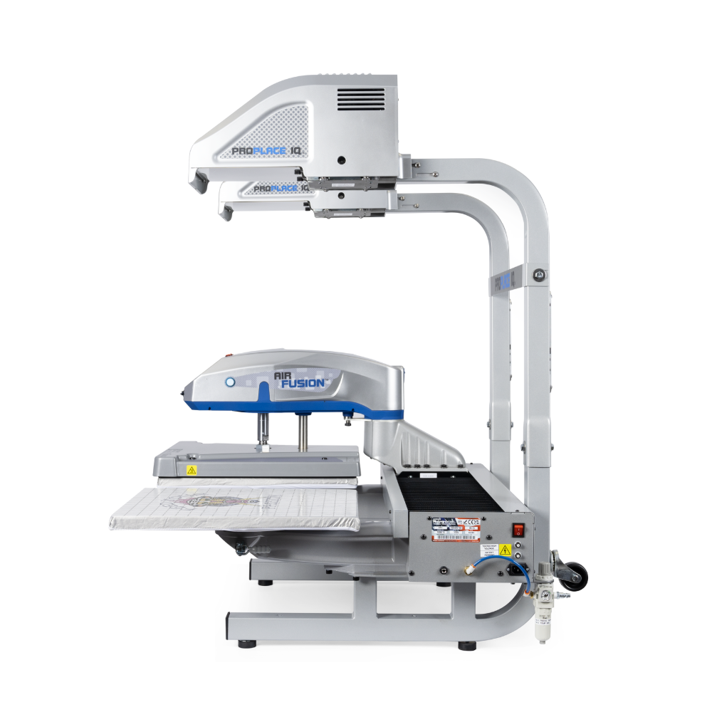 Das integrierte Hotronix Dual Air Fusion ProPlace IQ-System von Stahls 