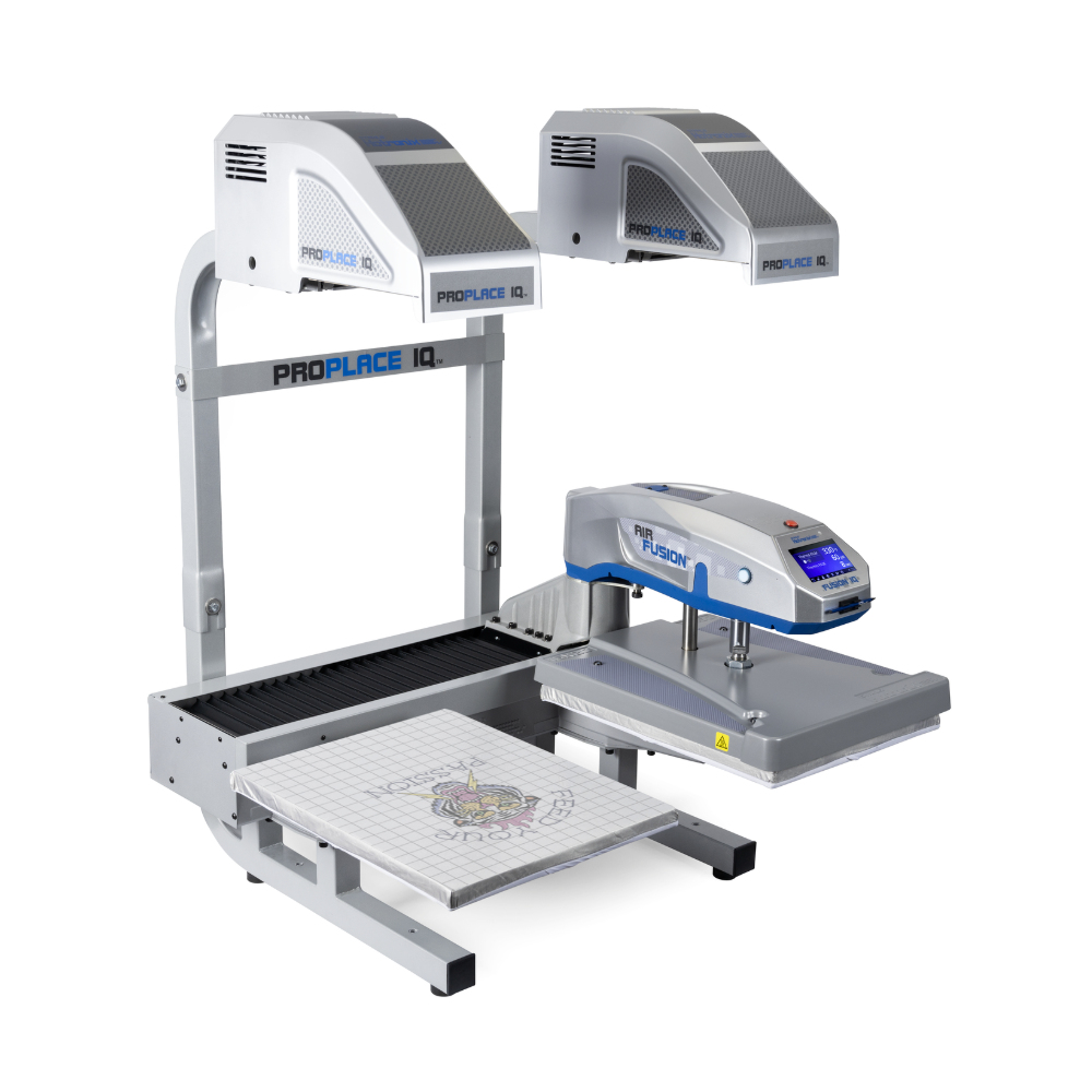 Das integrierte Hotronix Dual Air Fusion ProPlace IQ-System von Stahls 