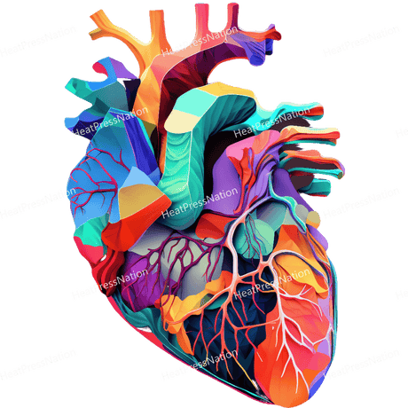 Neon Heart Design - HeatPressNation