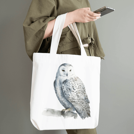 White Owl Side Design - HeatPressNation