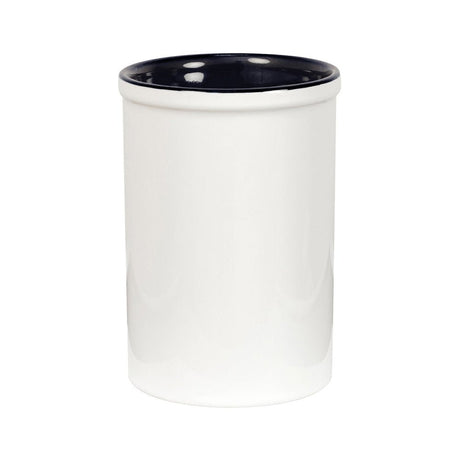 HPN SubliCraft 16 oz. Two Tone Sublimation Ceramic Pencil Holder Caddy - 36 per Case - HeatPressNation
