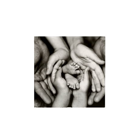 HPN SubliCraft 4.25" x 4.25" White Gloss Sublimation Ceramic Tile - 48 per Case - HeatPressNation