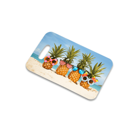 Unisub 2.75" x 4" Rectangle Sublimation FRP Bag Tag - HeatPressNation