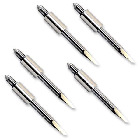 Graphtec 1.5mm 45° Standard Blade Vinyl Cutting - 5 Pack - HeatPressNation
