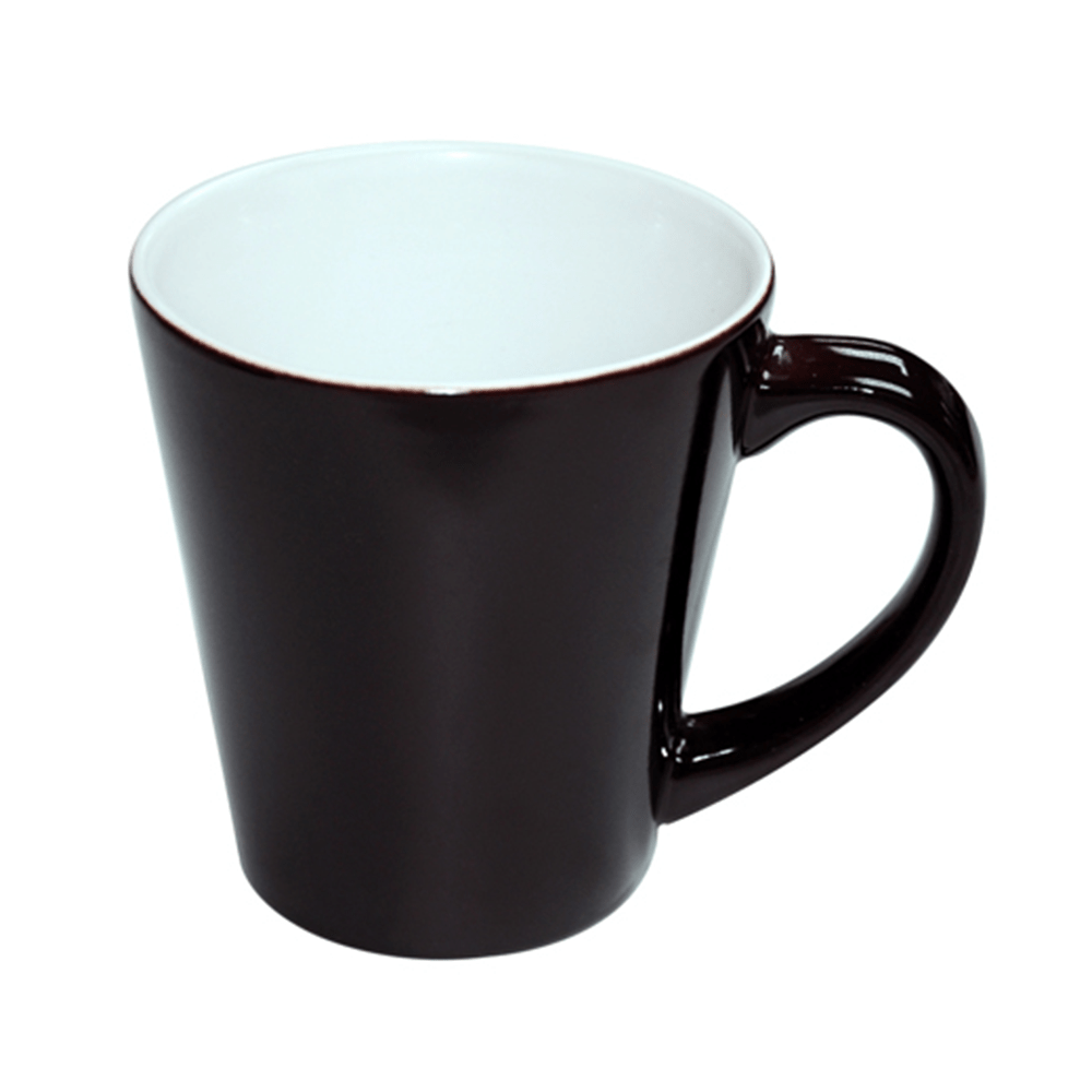 HPN SubliCraft 12 oz. Glossy Color Changing Ceramic Sublimation Latte Mug - 36 per Case - HeatPressNation